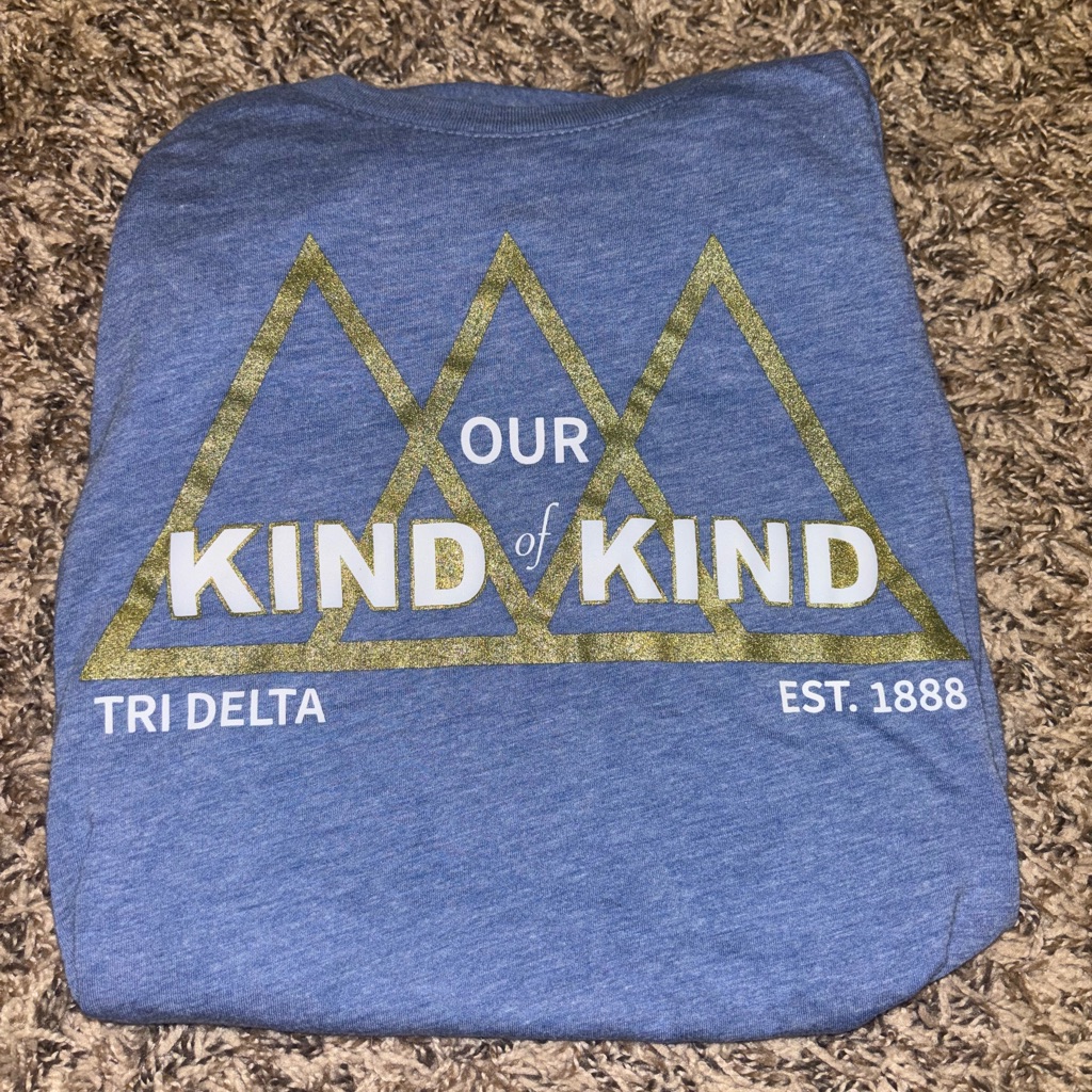 Our Kind Of Kind Delta Delta Delta Tshirt